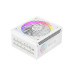 Блок питания, Gamemax, RGB 1050G Gold White, 2109-1050B0045, 1050W, ATX, ATX, Вентилятор 14см, 20+4 pin, 4*PCI-E 6+2 pin, 10*SATA, 3*Molex, 16*4+4 pin, 150*165*86mm мм, Белый