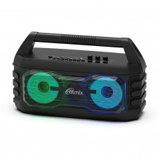 Портативная акустика с плеером Ritmix SP-610B, Черный 