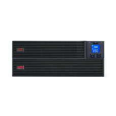 Источник бесперебойного питания, APC, Easy UPS SRV3KRILRK, Комплект: SRVPM3KRIL- 1шт, SRV72RLBP-9A-1шт, SRVRK1-2 шт, Онлайн, Мощность 3000ВА/2400Вт, Стоечный 4U, 230В, Вых:6x IEC C13 + 1x IEC C19, Intelligent Card Slot, LCD, Extended Runtime, W/ rail kit,