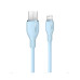 Интерфейсный кабель, Baseus, Pudding (P10355700311-B1), USB to iP, 2.4A, 1.2m Голубой Интерфейсный кабель, Baseus, Pudding (P10355700311-B1), USB to iP, 2.4A, 1.2m Голубой