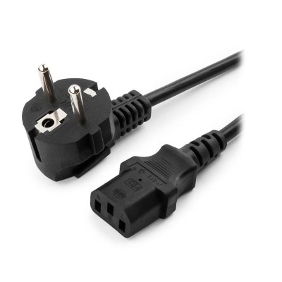 Кабель питания, Cablexpert PC-186-1-1.8M, 1.8м, Черный Cable power, Schuko - C13, black Кабель питания, Cablexpert PC-186-1-1.8M, 1.8м, Черный Cable power, Schuko - C13, black
