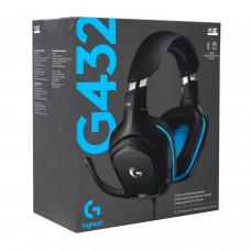 Гарнитура Logitech G432 Gaming Headset, Черный 