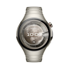 Смарт часы, Huawei, Watch 5 RTS-AL00 46mm, Дисплей 1.5" цветной AMOLED-экран, Разрешение 466 x 466, Вес 56 гр, (Titanium Strap) Титан