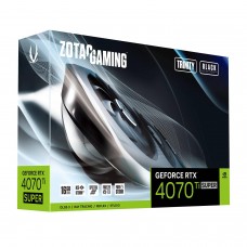 Видеокарта ZOTAC GAMING RTX 4070 Ti SUPER TRINITY BLACK EDITION [ZT-D40730D-10P], 16 GB 