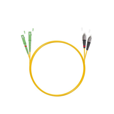 Патч корд оптоволоконный,, SC/APC-FC/UPC SM 9/125 Duplex 3.0мм 1 м, LSZH