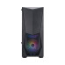Компьютерный корпус, 1STPLAYER, DK-3-BK-1F5M-2F5S, Mid-Tower, ATX/M-ATX/M-ITX, USB3.0*1, USB2.0*2, HD AUDIO, 3*120мм F5 RGB вентилятор, Высота процессорного кулера до 155мм, Длина VGA до 290мм, 1*3,5/1*2,5 или 2*3,5, Сталь/Пластик/Закаленное стекло, 380x1
