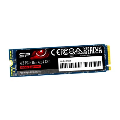 Твердотельный накопитель SSD M.2 PCIe Silicon Power UD85, SP250GBP44UD8505, 250 GB PCIe 3.0 x4, NVMe 1.4 Твердотельный накопитель SSD M.2 PCIe Silicon Power UD85, SP250GBP44UD8505, 250 GB PCIe 3.0 x4, NVMe 1.4