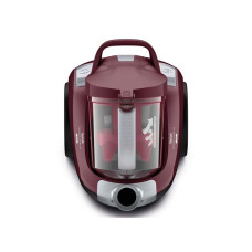 Пылесос, Tefal, TW4873EA, Compact Power XXL (CC4), Мощность 550 W, Уровень шума 75 дБ, Объем контейнера 2.5 л, Фильтр высокой фильтрации, Бордовый