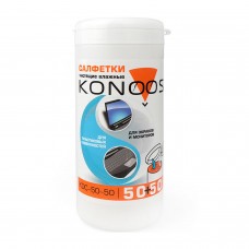 Чистящие салфетки Konoos, KDC-50-50, 50 шт 