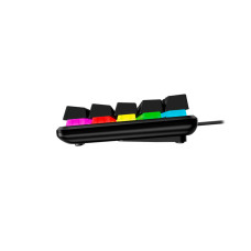 Клавиатура, HyperX, 4P5D6AX#ACB, Alloy Origins 65, Игровая, Механическая, HyperX Red switch, USB, Подсветка RGB, Размер: 315*106*37 мм., Анг/Рус, Черный