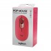 Мышь Logitech POP, BT, Розовый Mouse Wireless optical, 4 buttons, 1000-4000dpi, (910-006548), Heartbreaker