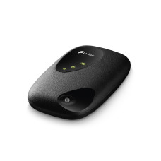 Маршрутизатор 3G/4G Мобильный , TP-Link, M7000, Слот для SIM-карты, 1 порт micro USB для зарядки. LED-дисплей, 2000 мАч, 802.11b/g/n