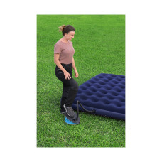 Насос ножной Air Step Pro-Air Pump 28 х 22 см, BESTWAY, 62005, Пластик, Шланг 0.8м., 3 насадки, 1.6 литра за цикл, Жёлто-Чёрный, В пленке