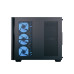Компьютерный корпус, Aerocool, P500C-G-BK-v1, ATX/Micro ATX, USB 2*3.0/2.0, HD-Audio+Mic, Кулер 4*12 см ARGB, Высота процессорного кулера до 162 мм, Длина VGA до 450мм, 2*3.5"/3*2.5", Толщина 0,7мм, 398x285x475.8мм, Без Б/П, Чёрный