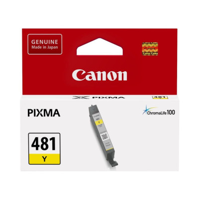 Струйный картридж, Canon, CLI-481 Yellow, 2100C001AA, для Canon PIXMA TS9540, TS6340, 256 стр. (А4)