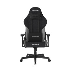 Игровое компьютерное кресло, DX Racer, GC/LPF24FBC/NG, Prince series, Грузоподъемность 90 кг, Ткань FBC, Вид наполнителя: губчатая пена высокой плотности (54 кг/м), Металлическая основа кресла, Механизм качания: топ-ган, Прорезиненные колеса в комплектаци