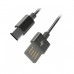 Кабель USB, Ritmix RCC-436 Metal Grey, 1.0м Cable Type A - Type C, 2A Кабель USB, Ritmix RCC-436 Metal Grey, 1.0м Cable Type A - Type C, 2A