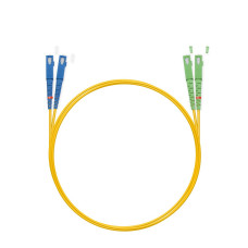 Патч корд оптоволоконный,, SC/UPC-SC/APC SM 9/125 Duplex 2.0мм 1 м, LSZH