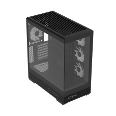 Компьютерный корпус, Aerocool, P500B Digi-BK-v1, ATX/Micro ATX, USB 2*3.0/2.0, HD-Audio+Mic, USB 1*Type C/2*3.0, Высота процессорного кулера до 170 мм, Длина VGA до 425мм, 2*3.5"/3*2.5", Толщина 0,6-0,8мм, 445x235x500мм, Без Б/П, Чёрный