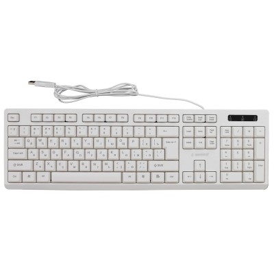 Клавиатура USB, Gembird  KB-8355U, ,Белый KeyBoard White