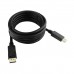 Кабель SVGA, Cablexpert CC-D2P-10M, 10м, черный Cable DisplayPort to DisplayPort, CC-DP2-10M, DP v1.2, black