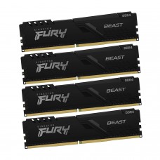 Оперативная память Kingston Fury Beast, KF426C16BBK4/16 DDR4, 16 GB 