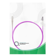 Патч корд оптоволоконный,, SC/UPC-LC/UPC MM OM3 50/125 Simplex 3.0мм 1 м, LSZH