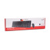 Комплект Клавиатура + Мышь, Genius, SLIMSTAR C126, Англ/Рус, USB, Длина кабеля 150см, Пластик, Чёрный