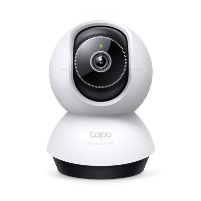 IP камера, TP-LINK, Tapo TC74, Поворотная 360, 3K 5MP 2880х1620, Фокусное расстояние: 4 мм, F2.0, ИК 9 метров, Встроенный микрофон и динамик, Wi-Fi 2,4 ГГц, внутренняя