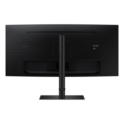Монитор, Samsung, LS34C650UAIXCI, ViewFinity S6, 34", Изогнутый, 3440x1440, VA, 100 Гц, 21:9, 350 кд/м2, 3000:1, 5 мс, 178/178, 1.07 млрд., DP*1, HDMI*1, USB-C*1, Аудиопорт*1, VESA 100*100 мм, кабели HDMI/USB-C в комплекте, Чёрный