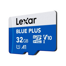 Карта памяти Lexar Blue plus LMSBLPL032G-BNANG 32GB + адаптер Карта памяти Lexar Blue plus LMSBLPL032G-BNANG 32GB + адаптер