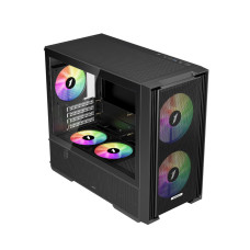 Компьютерный корпус, 1STPLAYER, AU6-BK, AU6-BK-2FA7-14-2FA7R-1FA7, M-ATX / ITX, 1*3.5"/2*2.5", Вентилятор 4*14 / 1*12см, Высота кулера до 170 мм, Длина VGA до 390 мм, 457x215x407 мм, Без Б/П, Черный Компьютерный корпус, 1STPLAYER, AU6-BK, AU6-BK-2FA7-14-2FA7R-1FA7, M-ATX / ITX, 1*3.5"/2*2.5", Вентилятор 4*14 / 1*12см, Высота кулера до 170 мм, Длина VGA до 390 мм, 457x215x407 мм, Без Б/П, Черный