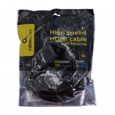 Кабель SVGA, HDMI to HDMI, 10m, Cablexpert CC-HDMI4-10M 