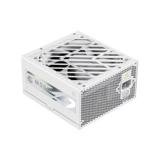 Блок питания, Gamemax, GZ 1200G Gold White, 2121-1200B0008, 1200W, ATX 3.1, ATX, Вентилятор 14см, 20+4 pin, 4*PCI-E 6+2 pin, 10*SATA, 3*Molex, 16*4+4 pin, 150*160*86mm мм, Белый