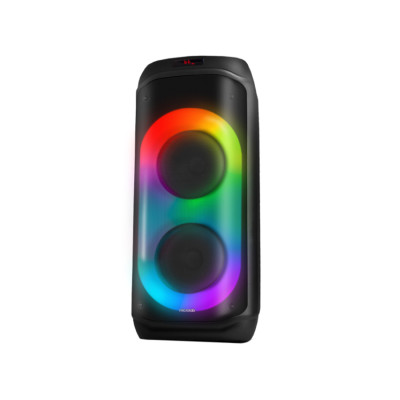 Колонки, Microlab, PT802W, Bluetooth 5.0, 50Вт, 40 Гц - 20 кГц, Пульт дистанционного управления, 2 микрофона, RGB, Черный