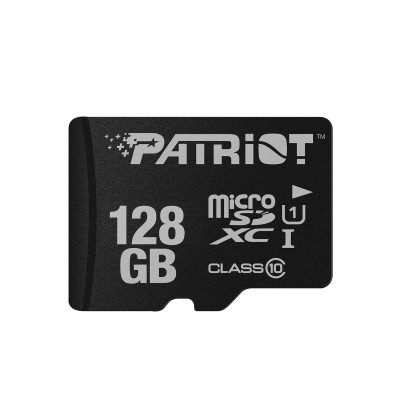 Карта памяти microSDXC Patriot LX Series PSF128GMDC10, 128GB, Class 10