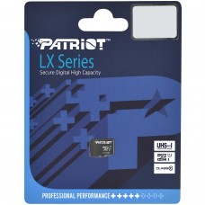 Карта памяти microSDXC Patriot LX Series PSF128GMDC10, 128GB, Class 10 