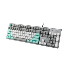 Клавиатура, Rapoo, V530, Игровая, USB, Кол-во стандартных клавиш 104, Длина кабеля 1,8 метра, Анг/Рус, Черный