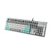 Клавиатура, Rapoo, V530, Игровая, USB, Кол-во стандартных клавиш 104, Длина кабеля 1,8 метра, Анг/Рус, Черный