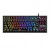 Клавиатура USB, Defender DARK ARTS GK-375 RU, black, (45375) KeyBoard