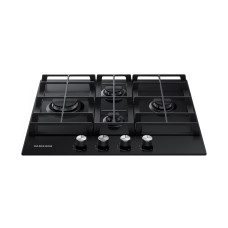 Газовая варочная панель, Samsung, NA64H3010BK/WT, WOK решётка, 60 см, Черный