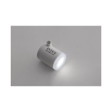 Насос электрический QuickFill USB200R Tiny Air, INTEX, 66647, Пластик/металл, 200 л/мин, Встроенный аккумулятор,2 насадки, Белый, Цветная коробка