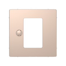 Центральная накладка, MERTEN, MTN5775-6051, D-Life для сенсорного термостата шампань
