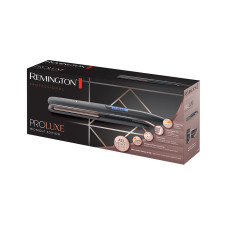 Выпрямитель для волос, Remington, S9100B, Мощность 52W, 10 режимов нагрева, Керамическое покрытие рабочей поверхности, Автоотключение, Черный