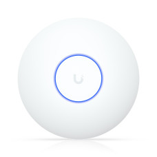 Беспроводная точка доступа, Ubiquiti, U7-Lite, UnFi, 802.11a/b/g/n/ac/ax/be, BE5000, 1 порт 10/100/1000/2500 RJ45, 200 клиентов, PoE 802.3af, без адаптера питания
