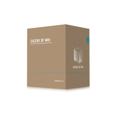 Компьютерный корпус Deepcool CG330 3F WH без Б/П Компьютерный корпус Deepcool CG330 3F WH без Б/П