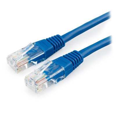 Патч-корд Cablexpert PP10-15M/B, синий Cable Patch cord UTP 5e-Cat 15 m