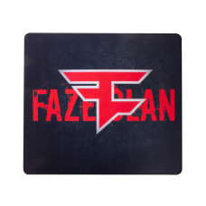Коврик для компьютерной мыши, XG, Faze Clan, 400 x 450 x 4mm, Резиновая основа, Тканевая поверхность, Склеивание, Гладкая поверхность, Синий