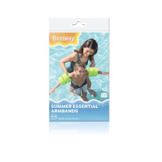 Нарукавники для плавания Summer Essential S/M 20 х 20 см, BESTWAY, 32005, Винил, 3-6, Зелёные/Оранжевые в ассортименте, Пакет