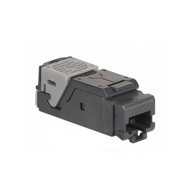 Коннектор телекоммуникационный высокой плотности RJ 45, Legrand, 033753, cat 5e.(6 шт в уп.).